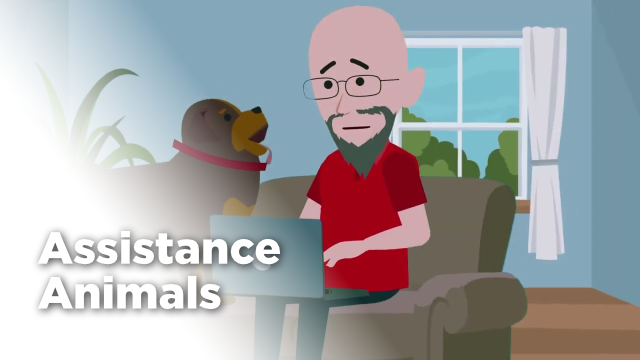 hud assistance animals
